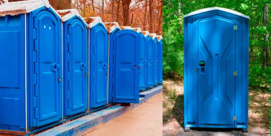 Can the porta potties be delivered to specific locations within San Francisco, and what is the delivery process like?